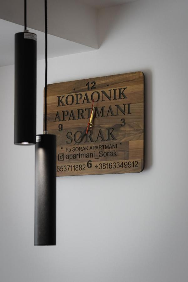 Apartmani Sorak Kopaonik, Studio Apartman A10 Buitenkant foto